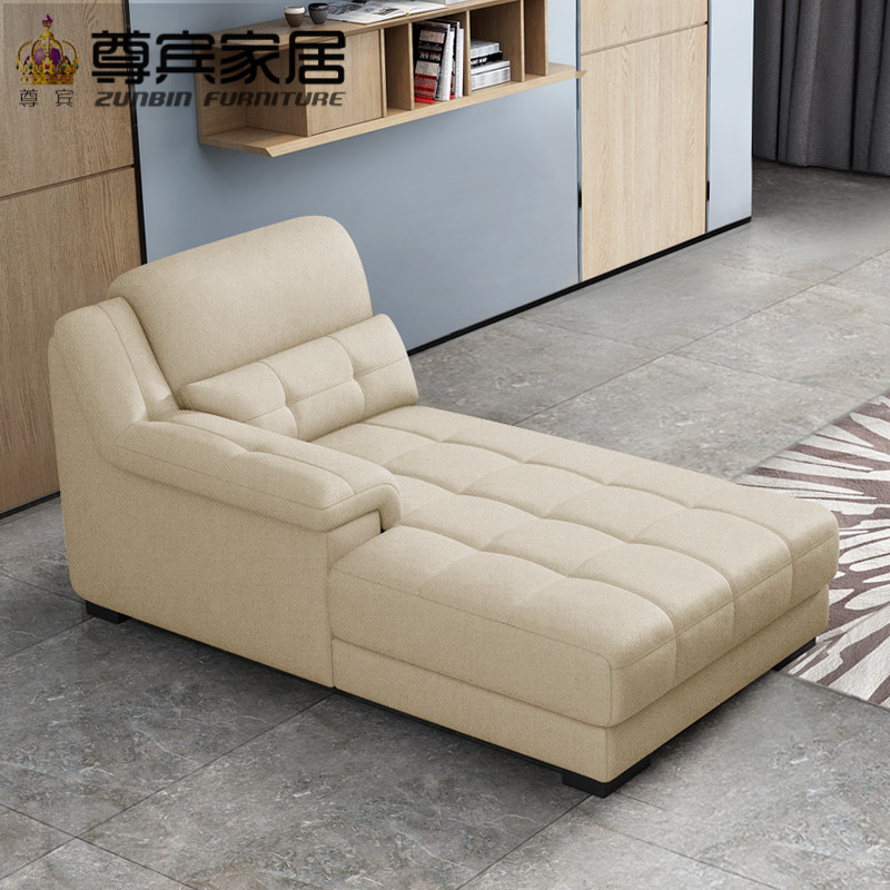 布艺贵妃躺椅现代小户型卧室单人贵妃榻躺椅懒人沙发休闲客厅贵妃