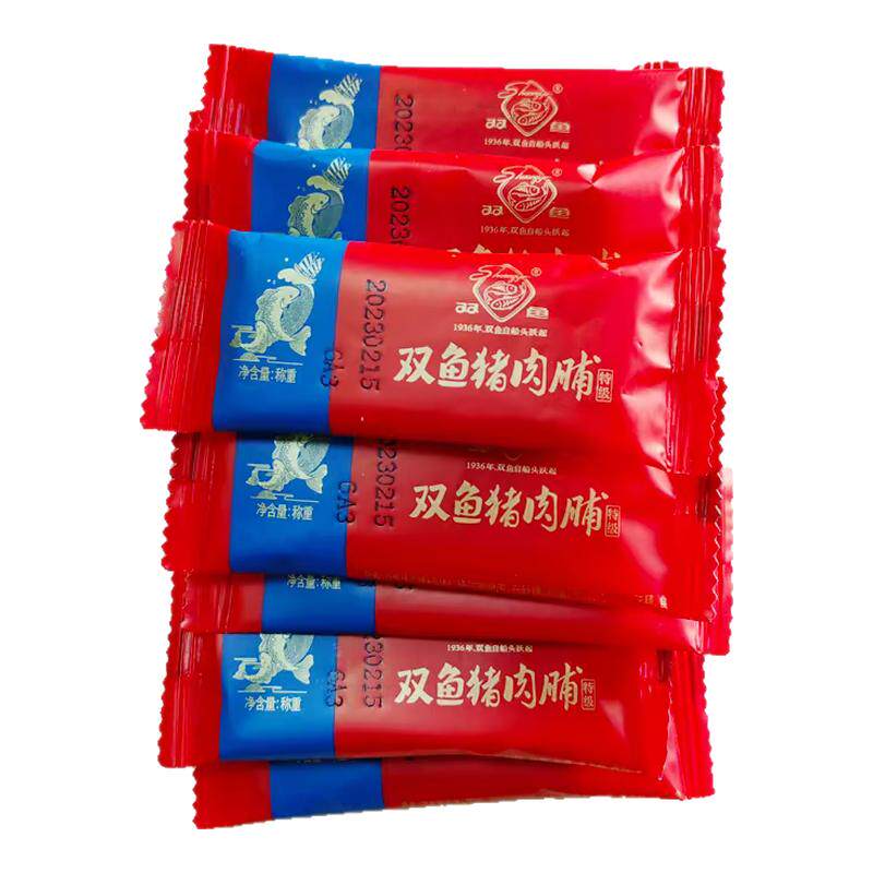 靖江特产双鱼猪肉脯零食
