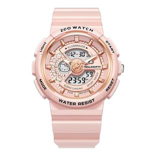 正港ZGOxHelloKitty电子手表儿童学生初高中女生12岁女孩生日礼物