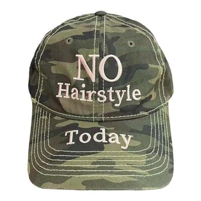 韩国撞色字母迷彩鸭舌帽