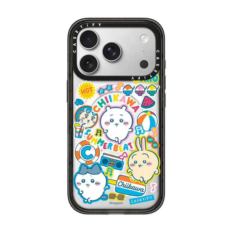Chiikawa x CASETiFY 联名 吉伊卡哇夏日派对 适用于苹果iPhone18ProMax/18Pro/17ProMax/17Pro手机壳