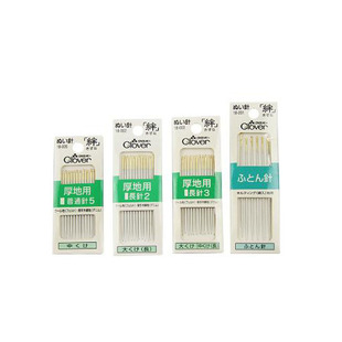 厚布料用缝纫针手缝针缝衣针日本可乐工具（CLOVER)18-004 手工针