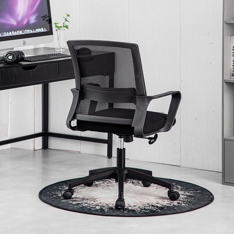 电脑椅人体工学椅子办公椅简约升降靠背培训椅职员弓形转椅会议椅