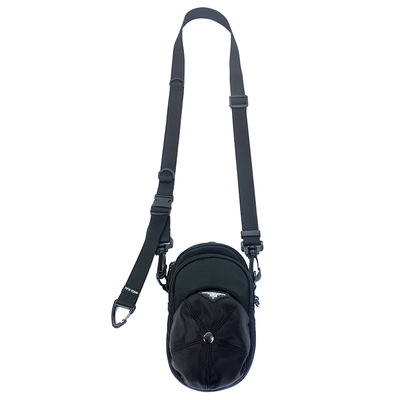 尼龙布机能小包帽子造型手机包