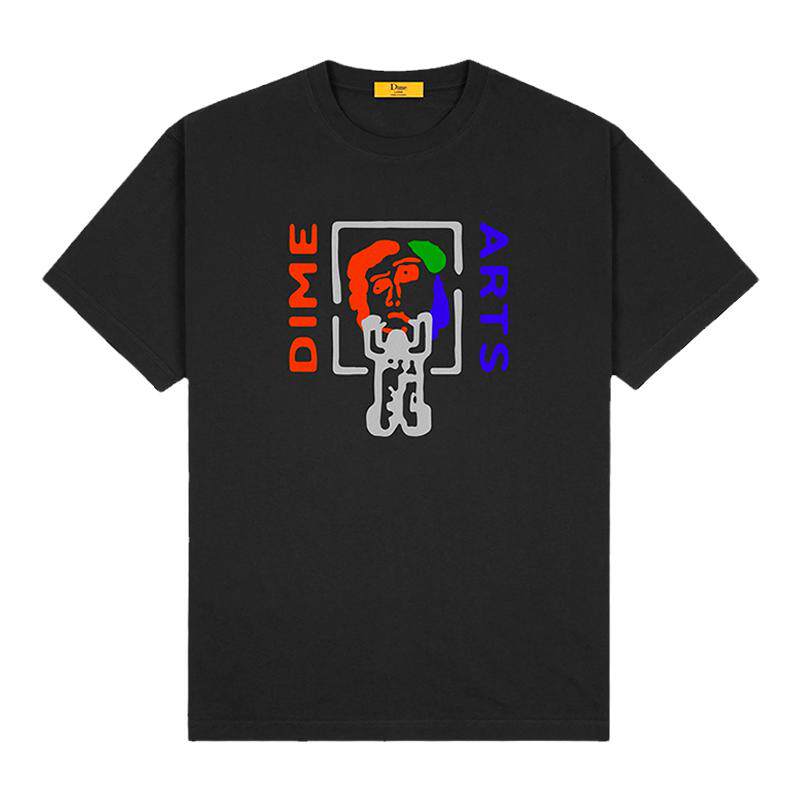 潮物Woo Dime Arts S/S Tee 涂鸦印花休闲情侣短袖男女滑板T恤