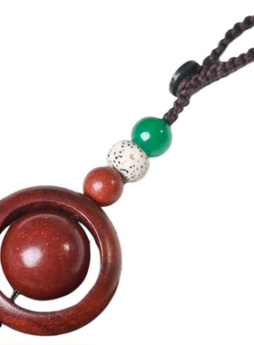 手工中药合香珠文玩手机包挂饰