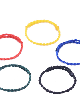 编织隐形红绳情侣戒指鹿晗同款