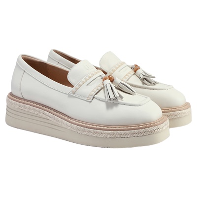 fed真皮乐福鞋秋季新款女鞋一脚蹬渔夫鞋深口单鞋女S0919-YAB037