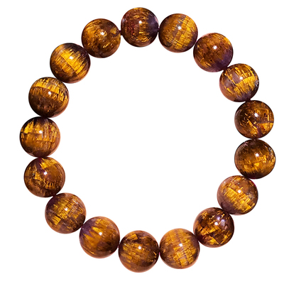 极光水晶紫钛晶手链满钛晶牙男女