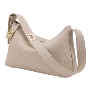 红谷女包2025新款高级感真皮腋下包HOBO包小众设计洋气手提单肩包