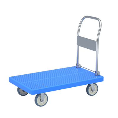 加厚折叠静音家用购物小推车