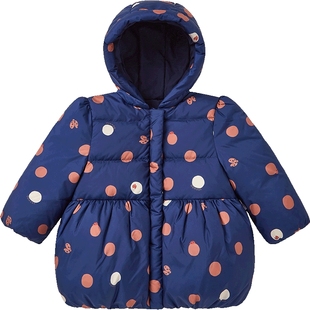 【商场同款】英氏童装羽绒服外套中大童冬季加厚羽绒服保暖超韧绒