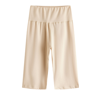 纯棉发热五分保暖打底裤高腰短裤女秋冬中裤加绒靴裤秋裤无痕内裤