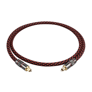 杨阳 光纤音频线spdif数字功放方口线发烧级电视投影仪音响连接线