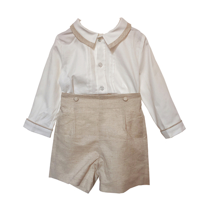 西班牙风男童小王子生日套装