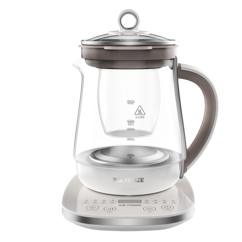 天际养生壶家用玻璃电全自动加厚煮茶壶煮茶器多功能分体式烧水壶