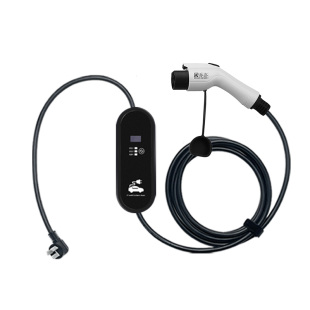 乔亦新能源16A家用便携充电器比亚迪免接地式特斯拉随车慢充枪桩