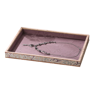 高级感首饰托盘展示盘直播珠宝看货盘珍珠项链翡翠手镯饰品收纳盘