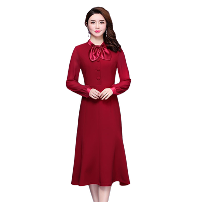 女装连衣裙时尚修身洋气A字裙