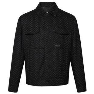 【智能调温】利郎官方 绵羊毛夹克男士潮流翻领2025秋季新款外套