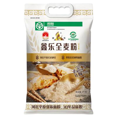 河套平原全麦面粉健康低脂粗粮粉