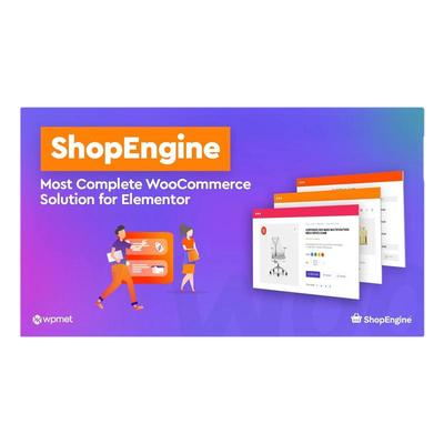 ShopEngine Pro 汉化中文版Elementor自定义 模板生成器插件