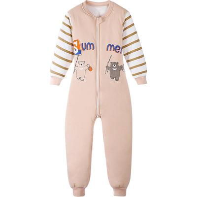 睡袋加厚儿童连体睡衣冬季防踢被