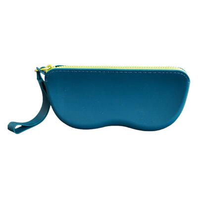 硅胶拉链防水眼镜袋收纳袋