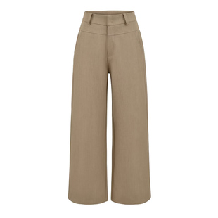 雅痞老钱风简约复古纯色百搭休闲裤通勤洋气宽松直筒拖地裤长裤女