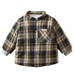 宝宝冬装棉服A类特厚2025 男童超好看棉花棉衣婴儿外出冬季保暖