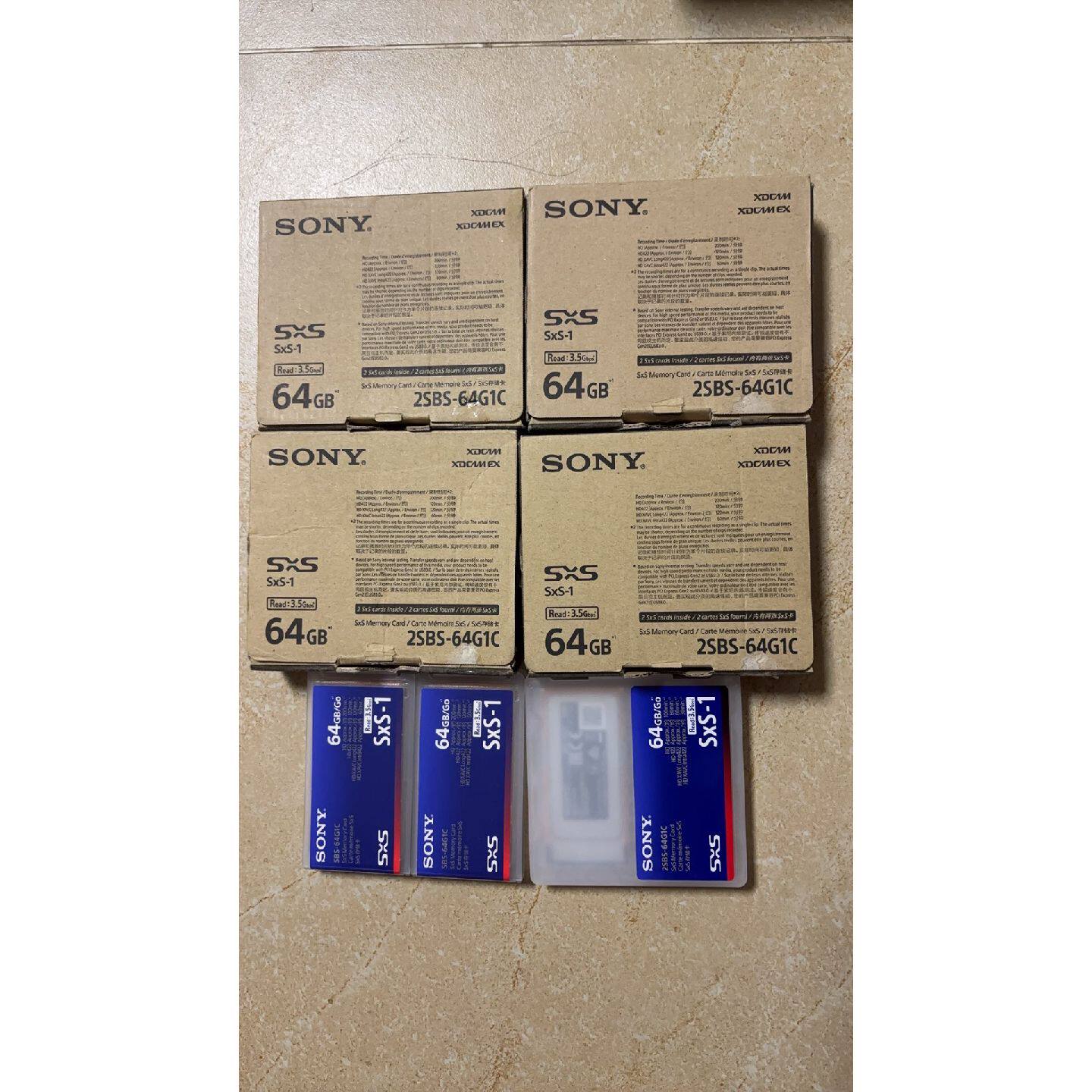 议价可维修索尼SBS64G1CSXS卡64GB双片装全新适用