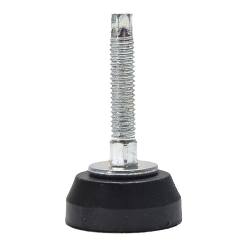 调节脚支撑脚不可转开槽铰链式货架仪器家具设备可调节地脚M10M12