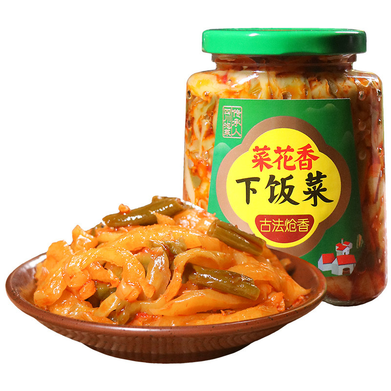 菜花香爽口开味下饭菜