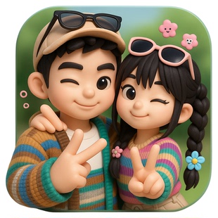 Ai头像定制真人照片情侣改头像转漫画变卡通抖音微信头像制作设计