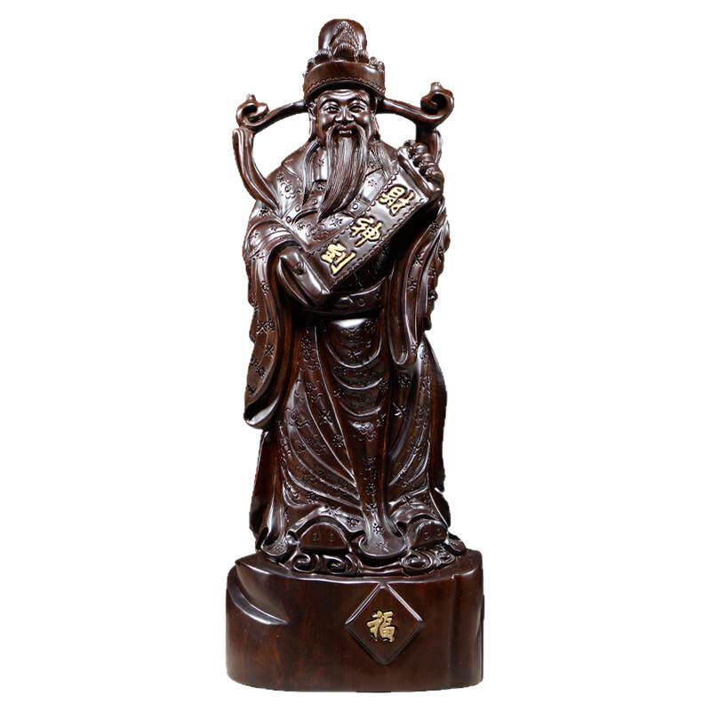 佛像财神到供奉工艺品红木雕刻