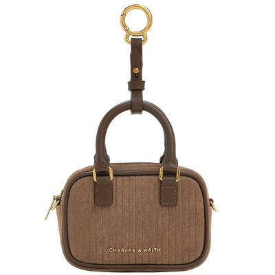 CHARLES&KEITH25冬新款CK6-40681221-1迷你链条小方包包挂耳机包