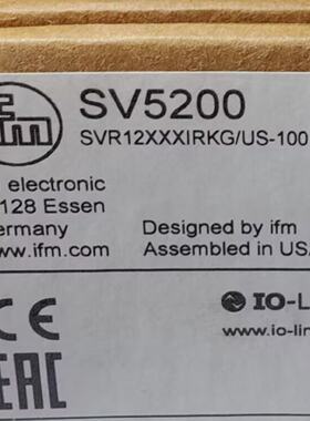 议价IFM SV5200 SV4500 SV4200 SV3150 全新原装正品易福门  现货