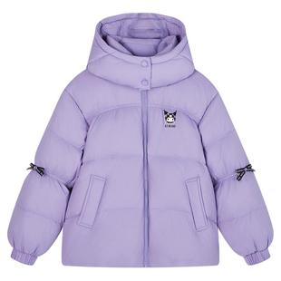 【三丽鸥联名】波司登儿童羽绒服2025新款女童保暖加厚泡芙面包服