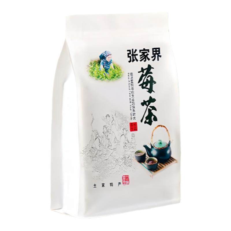 张家界特级芽尖莓茶龙须湘西高山土家长寿村永顺野生富硒藤霉茶叶