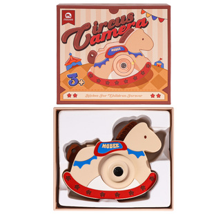 mobee摇摇马马戏象宝儿童相机数码可拍照宝宝玩具男女孩生日礼物