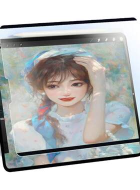 日本适用iPad磁吸类纸膜可拆卸