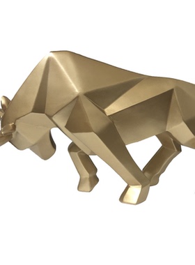 动物电视柜摆件树脂装饰北欧