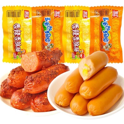 双汇热狗玉米肠香辣脆皮肠32g