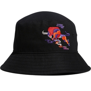 adidas阿迪达斯运动帽男女新款渔夫帽刺绣休闲时尚遮阳帽子GP6386