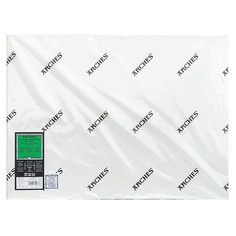 法国Arches阿诗水彩纸手工全棉浆艺术家级分装试用散装纸300G640G全开半对开4K8K16K中粗细纹水彩颜料画纸本