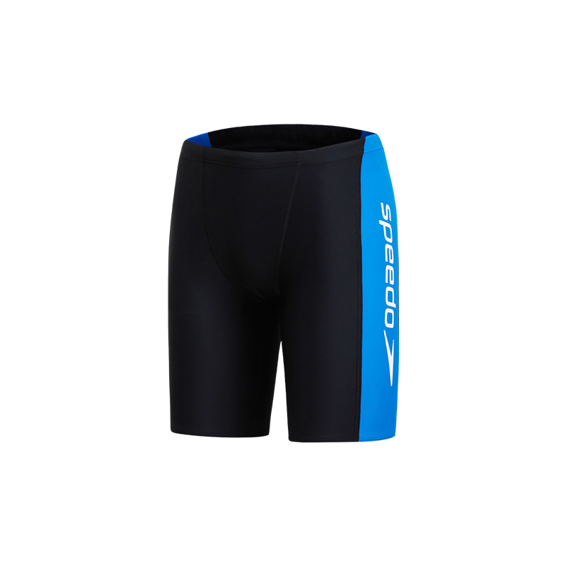 Speedo/速比涛 自由皮系列高弹舒适抗氯短款及膝男士游泳泳裤冲浪
