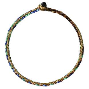 故宫同款山盟海誓情侣手绳手链手工编织简约时尚彩绳生日礼物成品