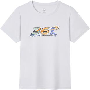 迅干科技童装男童短袖针织衫运动速干透气2026夏季新款中大童上衣