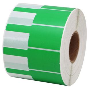 彩色线缆网线标签贴纸防水网络通信房电源线路机房布线数据插头线束强粘不干胶打印纸光纤尾纤刀型可定制印刷