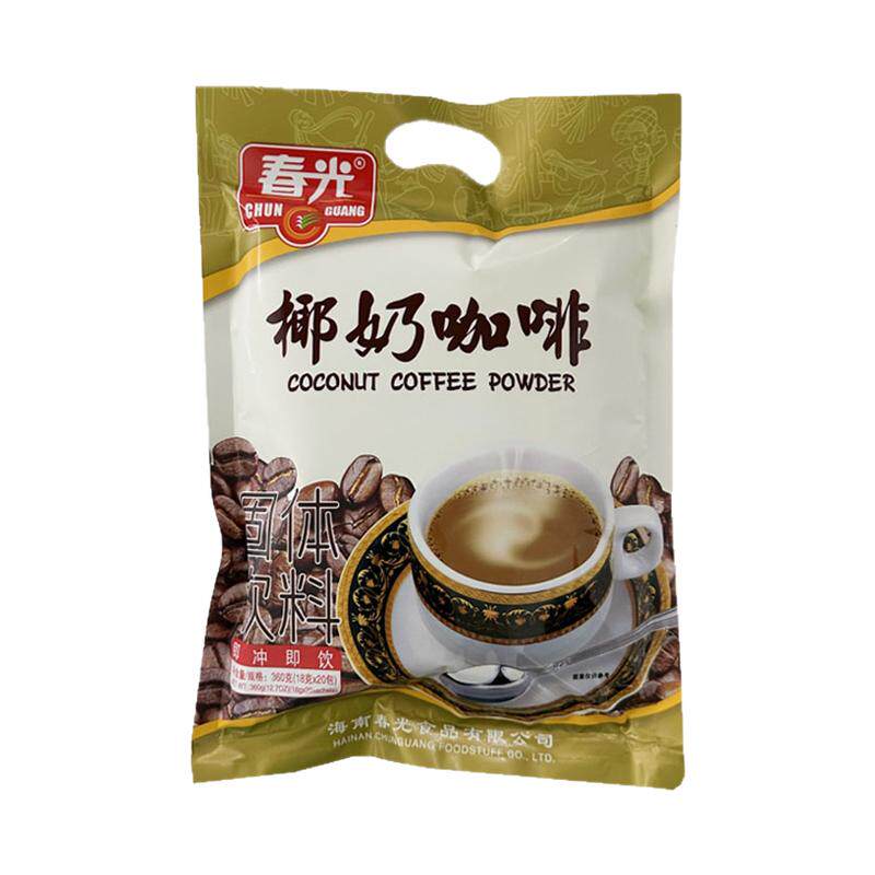 春光椰奶咖啡360g袋装海南文昌